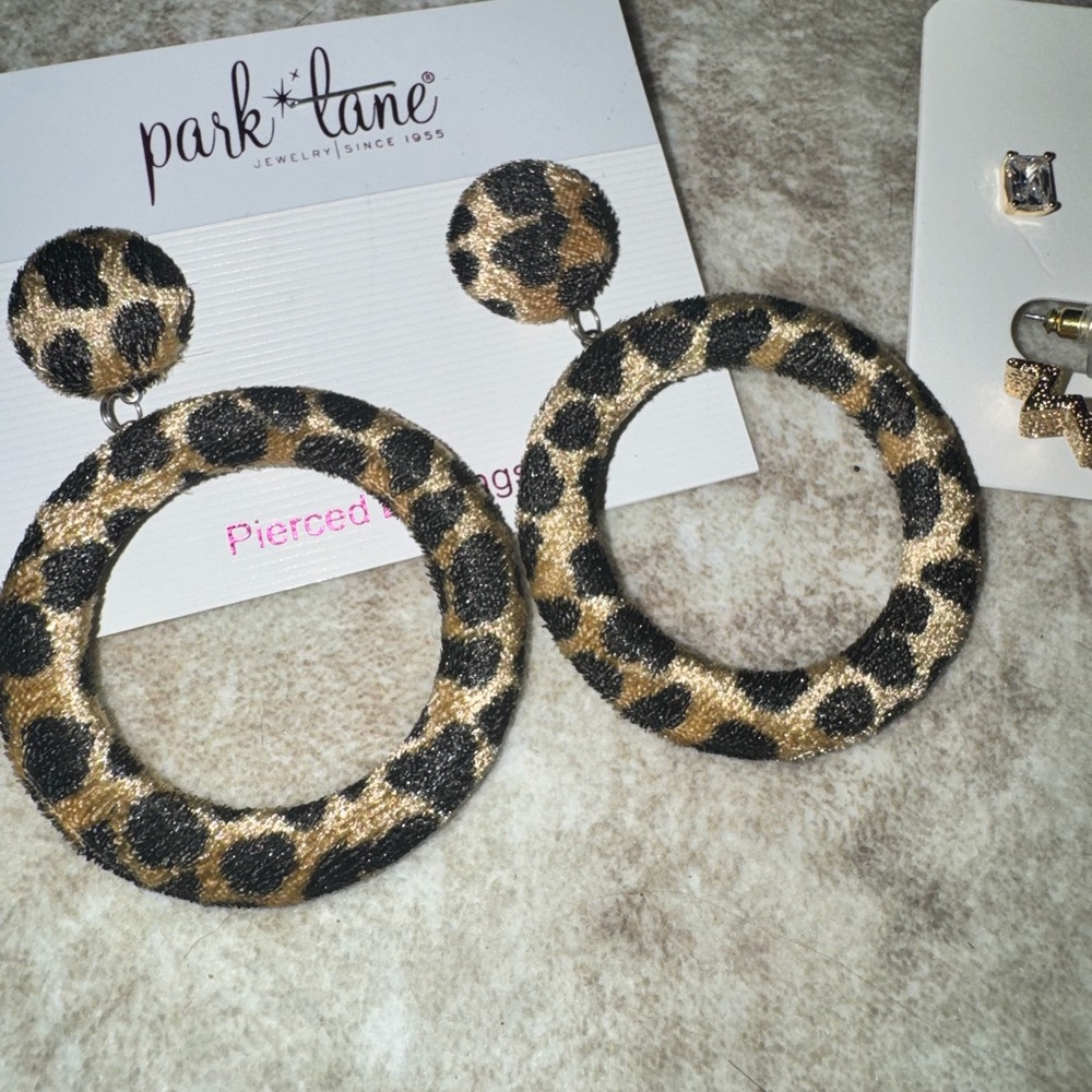 Park Lane Bundle Leopard Spottie & MerryGlow Earrings Set - Picture 2 of 5